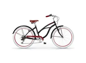 MBM Cruiser Honolulu 26 Zoll Schwarz in schwarz von MBM