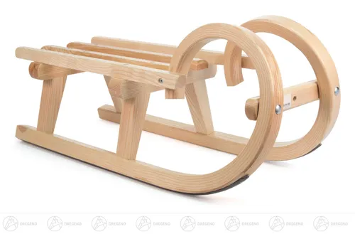 Spielzeug Hörnerrodelschlitten 60 cm – Spaß für die Kleinen von Dregeno