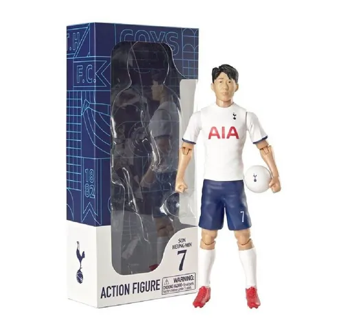BanboToys Actionfigur Tottenham Hotspur Son 20cm - Entdecken Sie die detailreiche Tottenham Hotspur Son Actionfigur von Banbo Toys! Mit 20cm Höhe ist sie perfekt für Sammler und Fans. Ideal als Geschenk oder zur Verschönerung Ihrer Sammlung. Holen Sie sich den Fußballstar nach Hause!