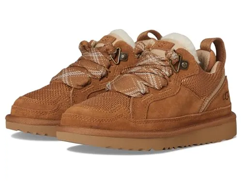 Ugg Kids Mel Sportschuhe Braun EU 33 1/2 - Wanderschuhe für Kinder, wasserfestes Obermaterial aus Wildleder und Textil, gepolstertes Fußbett für optimalen Komfort und warme Füße bei jedem Abenteuer.