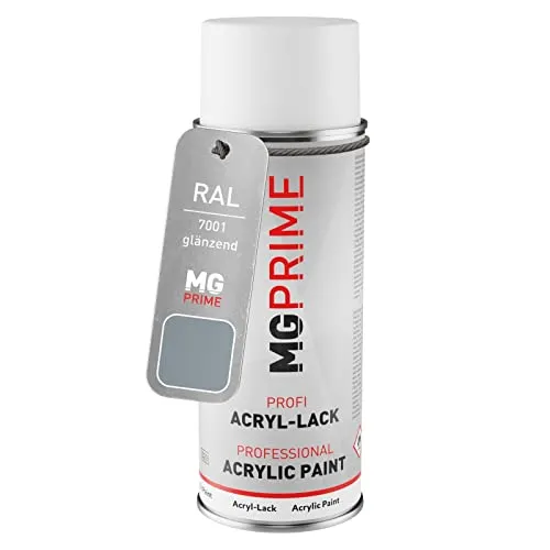 MG PRIME RAL 7001 Silbergrau/Silver grey Spraydose 400 ml glänzend schnelltrocknend