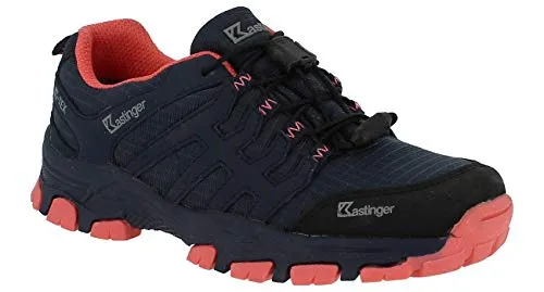 Kastinger Farrer II Wanderschuh Blau - Wanderschuhe für Kinder mit wasserdichter K-Tex Membran, atmungsaktiv und mit herausnehmbarer, gepolsterter Einlegesohle für optimalen Komfort und Halt.