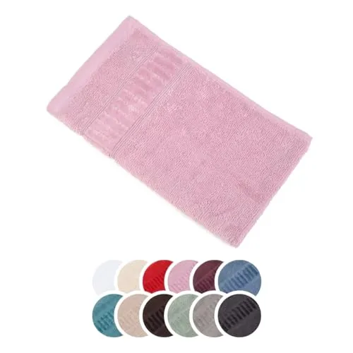 liebling Gästetuch Bio Baumwolle, Serie Organic, 500 gr. / m², 30 x 50 cm, 60 Grad, saugstark, schnelltrocknend, Farbe: Altrosa