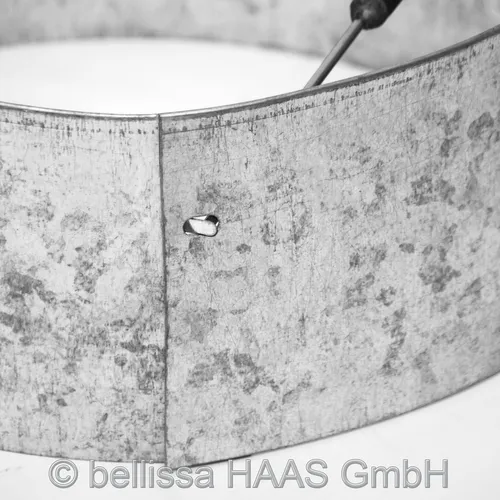 Bellissa Rasenkante Beeteinfassung Metallkante Kreis rund 40 cm Durchmesser