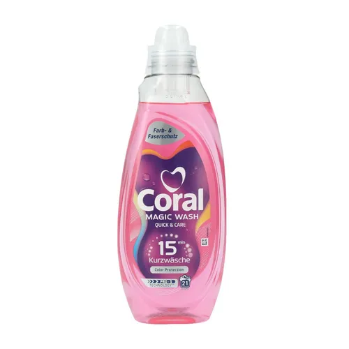 Coral Magic Wash Quick & Care Waschmittel Color Protection von Coral