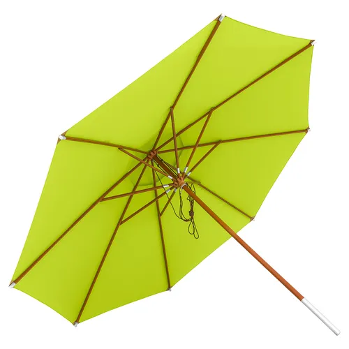 anndora® Sonnenschirm Marktschirm Holz Gartenschirm