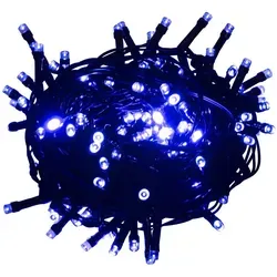 vidaXL Lichterkette mit 400 LEDs Blau in blau von vidaXL