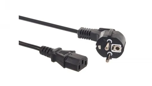 Maclean MCTV-691 MCTV-692 Stromkabel - 300 cm, schwarz und ideal für flexible Anschlussmöglichkeiten