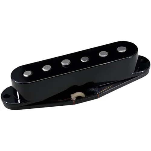 DiMarzio DP175SBK True Velvet Series - Middle Pickup - Black - Gitarren Pickup für Strat mit warmem, klaren Klang; ideal für Musiker, die ihren Sound verfeinern möchten.