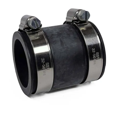 OKU Verbindungsschlauch 38x5x60 mm inkl. 2 V2A-Schellen in schwarz von POOL Total