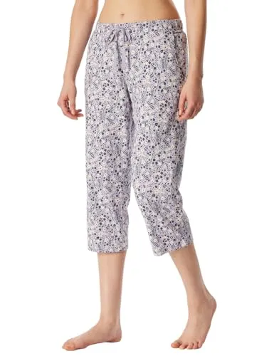 Schiesser Damen Schlafhose 3/4-lang aus Baumwolle von Schiesser