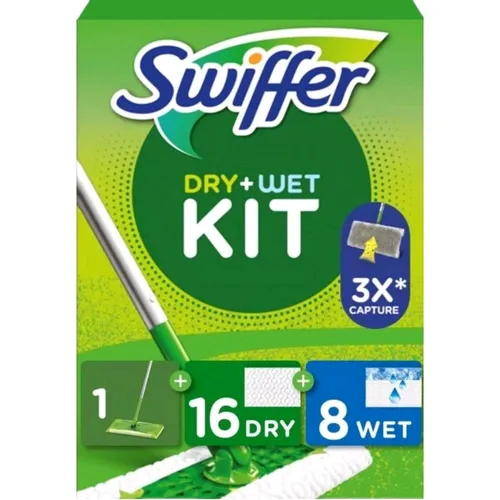 Swiffer Bodenwischer Wet Dry Starter Kit Trockenen Und Feuchten Bodentüchern Vol