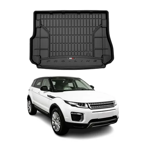 OMAC Kofferraummatte für Range Rover Evoque 2011-2019 - Premium TPE-Kofferraummatte mit Anti-Rutsch-Technologie, wasserdicht und umweltfreundlich für optimalen Allwetterschutz und luxuriöses Aussehen