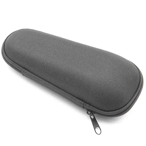vhbw Etui Tasche kompatibel mit Braun 370cc, 390cc, 5030s, 5040s, 5090cc, 530s, 550cc, 590CC, 720s, 740s Rasierer - Schutzhülle, Schwarz