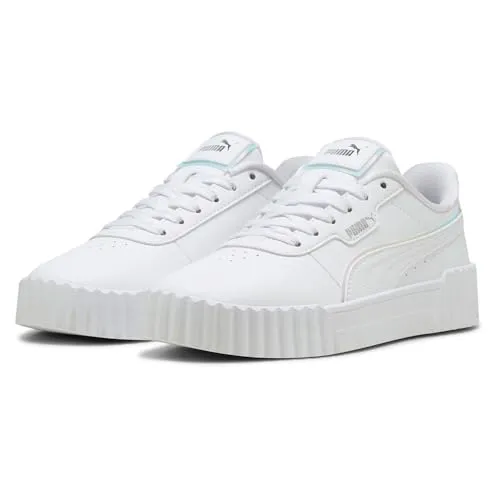 PUMA CARINA 3.0 HOLO 2.0 JR Sneaker - Sneaker in Größe 38, sportlich und stylisch mit glänzenden Akzenten, ideal für jeden Anlass und perfekten Tragekomfort.