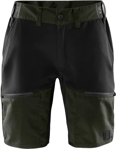 FRISTADS 131298-798 Carbon Semistretch Outdoor Shorts  Gr.XS Army Grün/Schwarz