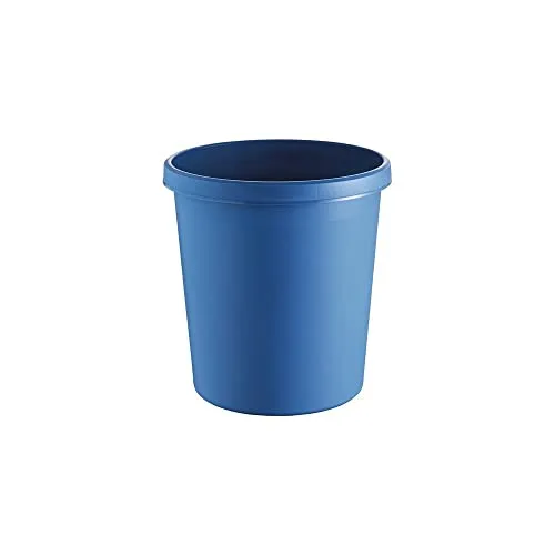 Helit H6123834 Papierkorb „the german“, 18 Liter, blau in blau von helit