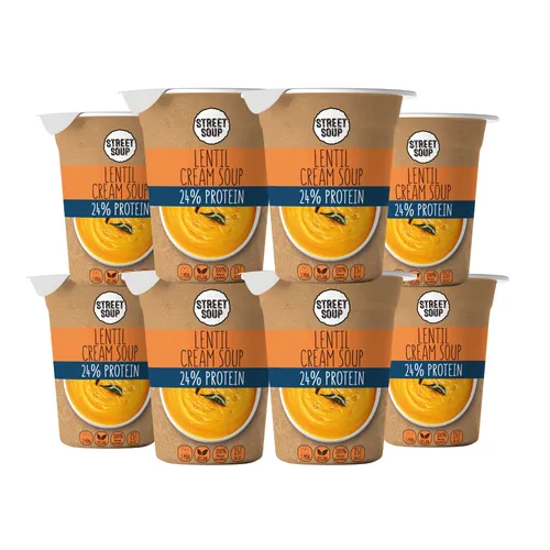 Street Soup 8er Set Linsencremesuppe