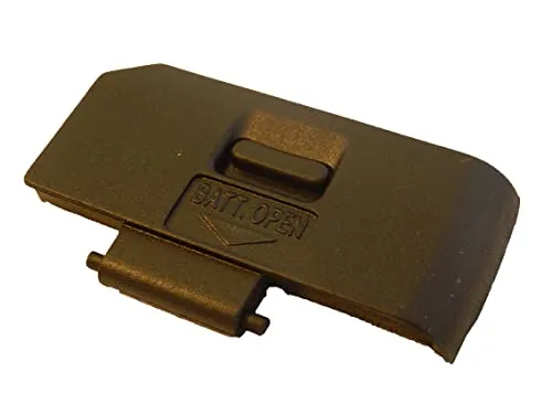 vhbw Ersatz Akkudeckel kompatibel mit Kamera Canon EOS 1000D, 450D, 500D, Kiss X2, Rebel XS, XSi - Akkufach Deckel, Akkuabdeckung, Cover, Batteriefachdeckel