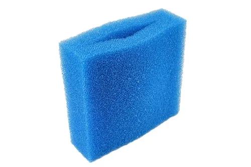 Ersatzschwamm Biotec 5/10/30 Filterschwamm 25x25x8cm grob blau Oase Nachbau