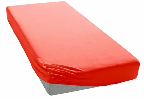 my home Spannbettlaken PHYSALIS, Jersey, Gummizug: rundum, (1 Stück), 100% Baumwolle, Matratzen bis 18 cm Höhe, Bettlaken, Spannbetttuch