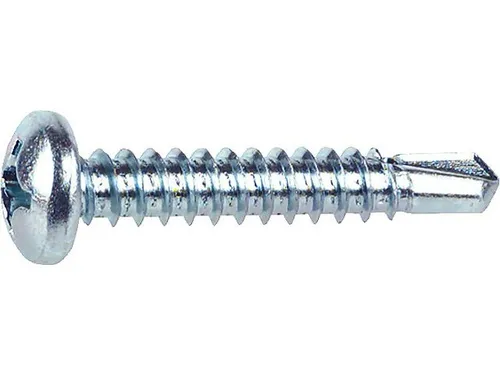 Bohrschraube PH2 Linsenkopf d=4.2mm , l=25.0mm M verzinkt VPE 100 Stück