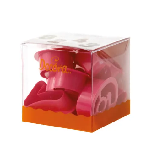 Kit 9 keksausstecher nummern dim. 5,2 x h 2,2 cm