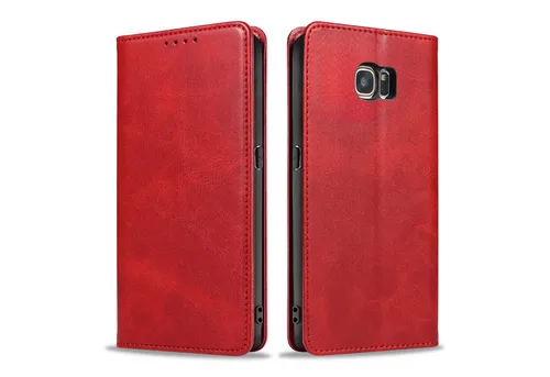 Tec-Expert Handyhülle Tasche Hülle für Samsung Galaxy S7 edge 5.5 Zoll, 5.5