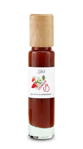 Erdbeer Balsamico I Aceto Balsamico & Strawberry I Salat I Obstsalat I 100ml
