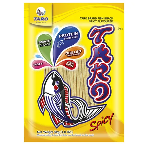 52g Taro Brand Scharfer Fisch Snack / Spicy Fish Snack