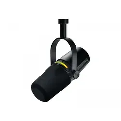 Shure MV7+-K Podcast-Mikrofon - Professionelles Kondensator-Mikrofon mit personalisierbarem LED-Touchpanel, ideal für hochwertige Podcasts und Streams