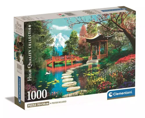 Clementoni Puzzle 1000el Fuji garden 39910 Clementoni 8005125399109