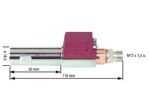 DANFOSS Ölvorwärmer HL 50/TE ohne Gestänge von Danfoss
