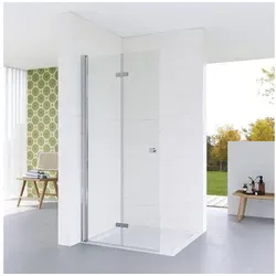 AQUABATOS Walk-in-Dusche faltbar 95 cm von AQUABATOS