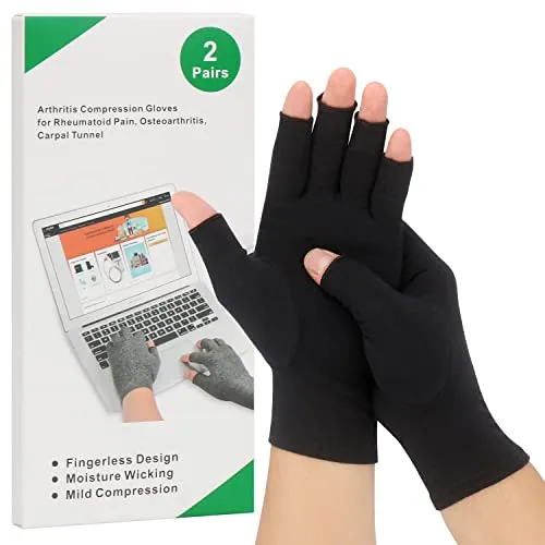 Fingerlose Kompressionshandschuhe für Komfort und Unterstützung