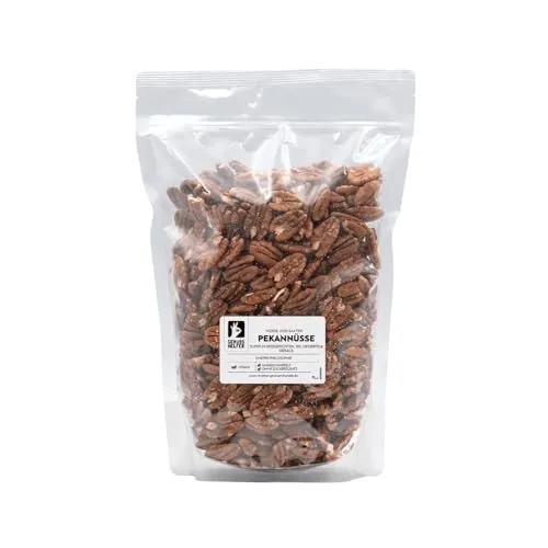 Bremer Gewürzhandel Pekannüsse, ganze Pekannusskerne, Nüsse ohne Schale, 900g