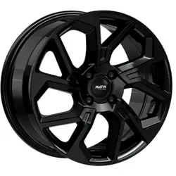 Produktbild Platin P103 Black Glossy 7x18 ET 35 4/108 Alufelge Schwarz