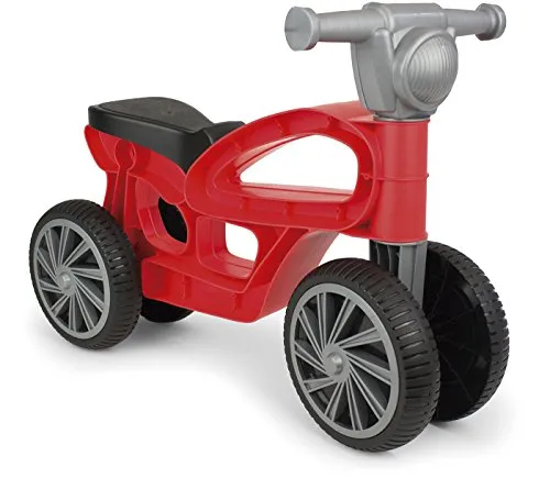 Moto Correpasillos Chicos Mini Custom - Rotes Rutschauto für Kinder ab 1 Jahr, hochwertig und ideal für drinnen und draußen