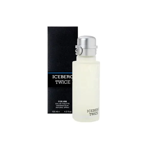 ICEBERG Twice Mann Eau De Toilette 125 Spraydose - Unisex Parfüm mit frischem, maskulinem Duft, ideal für den täglichen Gebrauch und besondere Anlässe.
