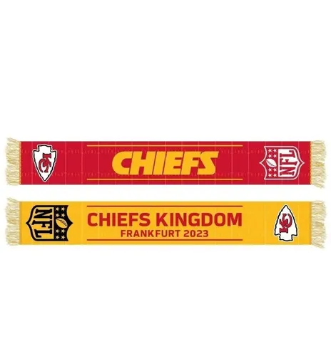 Kansas City Chiefs Schal NFL Frankfurt Games Football Geschenk ink. Versand😱