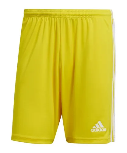 adidas Performance Squadra 21 Short Shorts Herren gelb XS - Leichte und atmungsaktive Sporthose für Fußball, ideal für Training und Spiel. Mit Kordelzug für individuellen Sitz – perfekt für sportliche Aktivitäten.