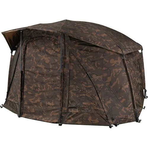 FOX Frontier X Vapour Peak Ltd Edition Zelt - Hochwertiges Angelzelt 260x198x140cm, mit 20.000mm Wassersäule und Easy-Tension-System. Ideal für Angler dank schneller Auf- und Abbauweise sowie hervorragender Belüftung und Schattenfunktion.