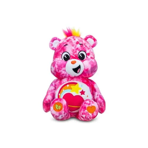 Care Bears Blissful Heart Bear 22 cm Bean Plüsch – Sammelbares Kuscheltier, Niedlicher Kuschelbär für Kinder & Fans, Perfekte Plüschfigur für Jungen & Mädchen ab 4 Jahren