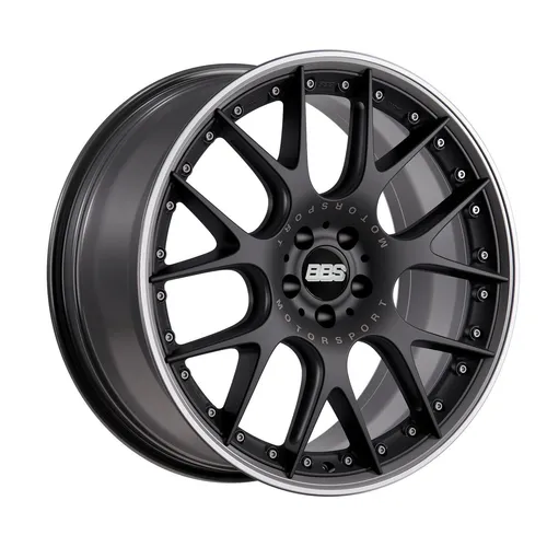 BBS Felge Alufelge CH-RII schwarz matt/titan 8,5x20 in schwarz von BBS
