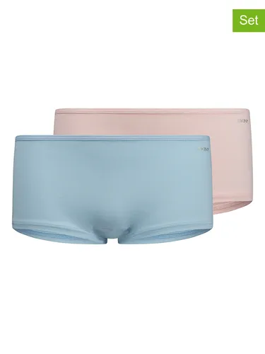 Skiny 2er-Set: Pantys in Rosa/ Hellblau, Größe 176, Rosa/Blau, Kinder