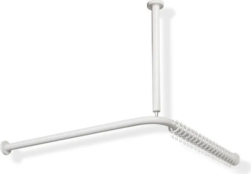 HEWI Duschvorhangstange „Serie 801“ 121,8 × 121,8 cm von HEWI