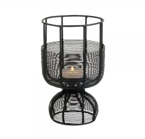 Lambert Windlicht Windlicht Eisen Schwarz (30cm) von Lambert