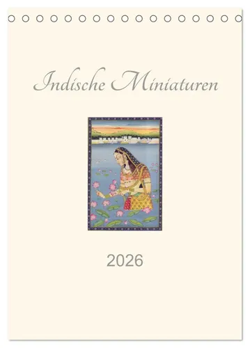 Jürgen Wöhlke | Indische Miniaturen (Tischkalender 2026 DIN A5 hoch),...