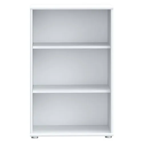 Forte TEMPRA 2 modernes Bücherregal - Bücherregal aus Holzwerkstoff, 54 cm breit, ideal für Büro oder Kinderzimmer. Höhenverstellbare Einlegeböden bieten flexiblen Stauraum für Bücher und Dekoration.