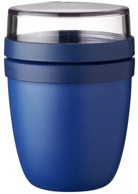 Mepal Ellipse Lunchpot Müslibecher, 300+120ml, vivid blue von Mepal